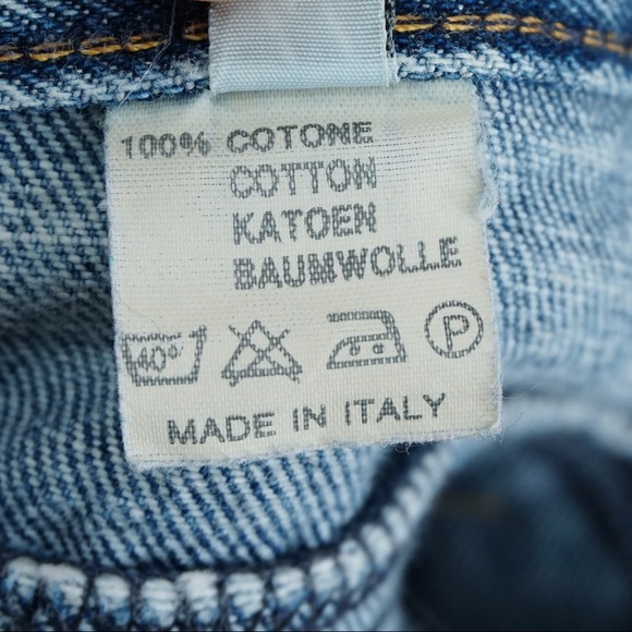 VINTAGE 90s Emanuel Zoo Made In Italy Mom Jeans - Picture 5 of 5